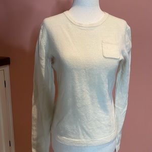 Gap cream Wool Crewneck Sweater
